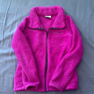 Columbia "Fireside Sherpa" Light-weight Jacket, Girls Size Large